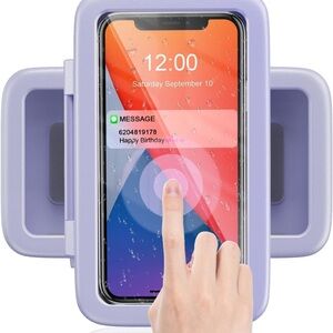 NEW/NEVER USED: LC-dolida Shower Phone Holder Waterproof
